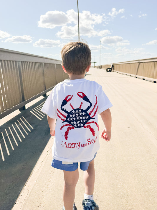 Youth All American Crab Tee