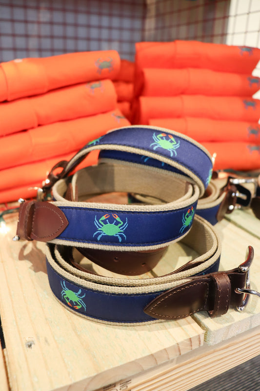Crab Leather Belt