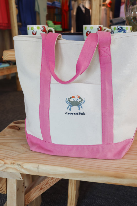 Crabby Tote Bag