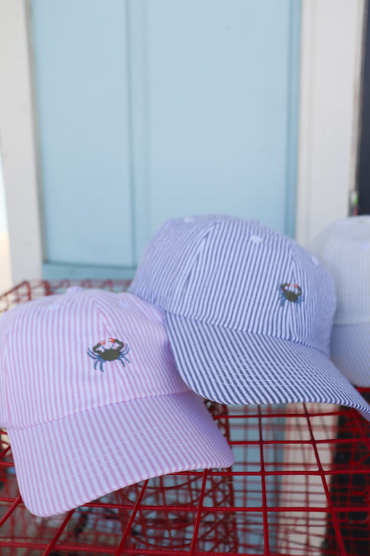 Seersucker Cap